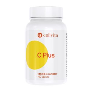 Calivita C Plus bijela bočica sa 100 tableta vitamina C sa šipkom i bioflavonoidima za jačanje imuniteta i zdravlje kapilara
