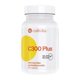 Calivita C 300 Plus bočica s 120 tableta vitamina C sa šipkom i bioflavonoidima time-release formula za jačanje imuniteta i antioksidativnu zaštitu