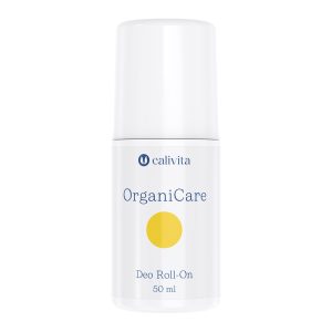 Calivita OrganiCare Deo Roll-On 50ml - prirodni dezodorans bez aluminija u bijeloj tubi