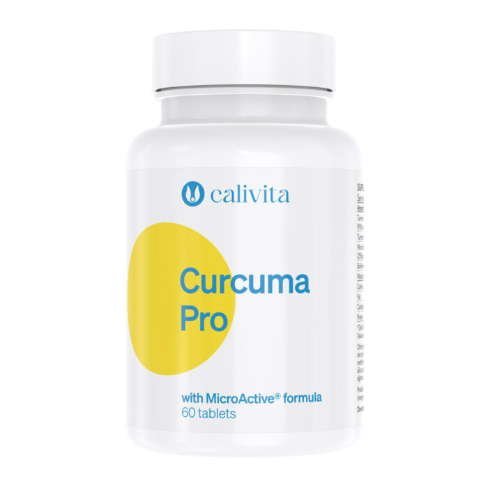 Calivita Curcuma Pro tablete, dodatak prehrani s MicroActive® kurkumom, 60 tableta