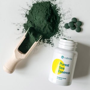 Calivita Purest Sea Essence, alge, spirulina, tablete, prah, detoksikacija, energija