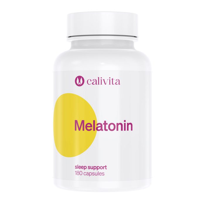 Calivita Melatonin - Dodatak za kvalitetan san i regulaciju biološkog ritma, 180 kapsula Calivita Melatonin (180 kapsula), prirodni hormon i podrška za spavanje