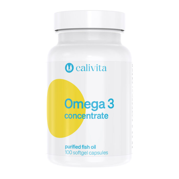 Omega 3 Koncentrat CaliVita riblje ulje 100 kapsula za zdravlje srca mozga i vida